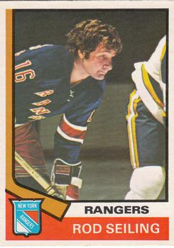 1974-75 O-Pee-Chee #102 Rod Seiling Front