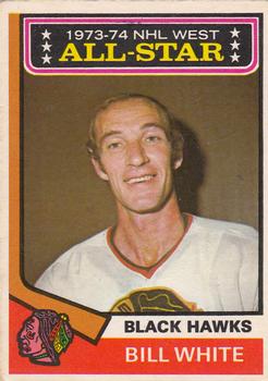 1974-75 O-Pee-Chee #136 Bill White Front