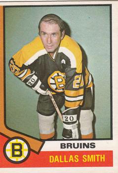 Dallas Smith Hockey Card 1975-76 Topps #118 Dallas Smith