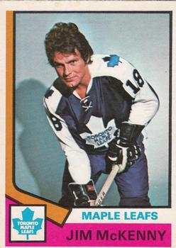 1974-75 O-Pee-Chee #198 Jim McKenny Front