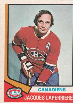 1974-75 O-Pee-Chee #202 Jacques Laperriere Front