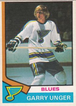 1974-75 O-Pee-Chee #237 Garry Unger Front
