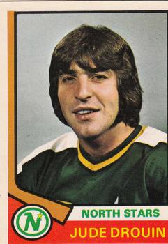 1974-75 O-Pee-Chee #255 Jude Drouin Front