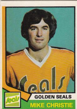 1974-75 O-Pee-Chee #278 Mike Christie Front