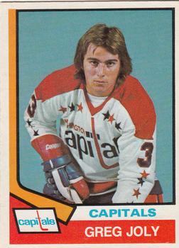 1974-75 O-Pee-Chee #294 Greg Joly Front