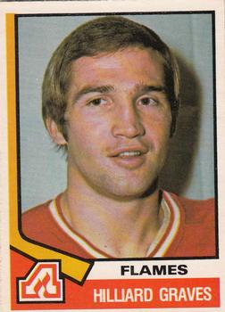 1974-75 O-Pee-Chee #306 Hilliard Graves Front