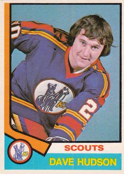 1974-75 O-Pee-Chee #335 Dave Hudson Front