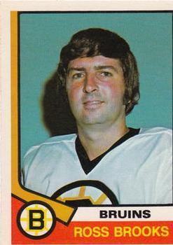 1974-75 O-Pee-Chee #376 Ross Brooks Front