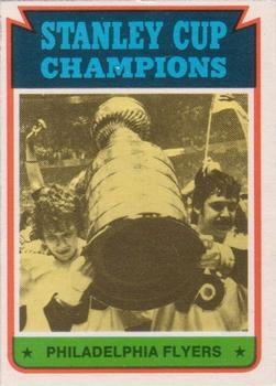 1974-75 O-Pee-Chee #216 Stanley Cup Champions Front