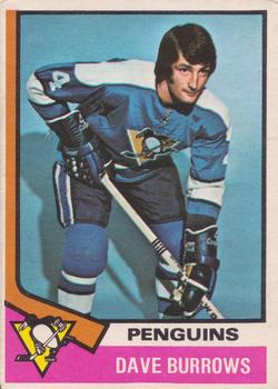 1974-75 O-Pee-Chee #241 Dave Burrows Front