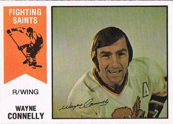1974-75 O-Pee-Chee WHA #54 Wayne Connelly Front