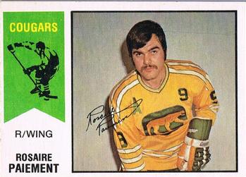 1974-75 O-Pee-Chee WHA #7 Rosaire Paiement Front