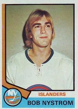 1974-75 Topps #123 Bob Nystrom Front