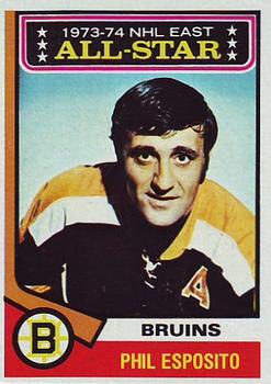 1974-75 Topps #129 Phil Esposito Front