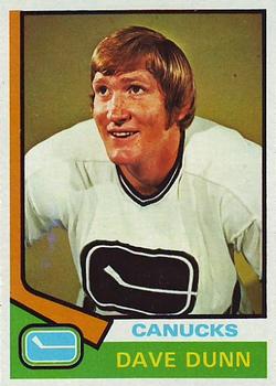 1974-75 Topps #152 Dave Dunn Front