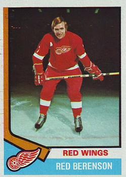 1974-75 Topps #19 Red Berenson Front