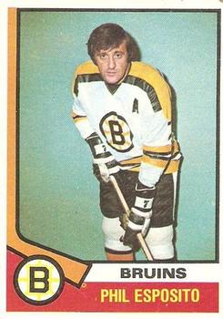 1974-75 Topps #200 Phil Esposito Front