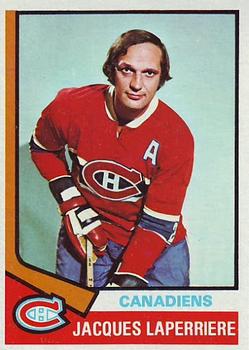 1974-75 Topps #202 Jacques Laperriere Front