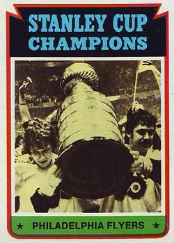 1974-75 Topps #216 Stanley Cup Champions Front