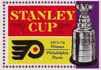 1974-75 Topps #250 Philadelphia Flyers (Stanley Cup) Front