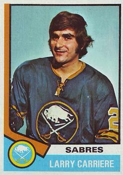 1974-75 Topps #43 Larry Carriere Front