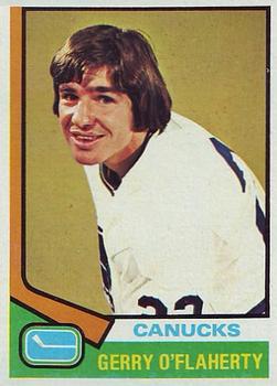 1974-75 Topps #71 Gerry O'Flaherty Front