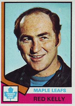 1974-75 Topps #76 Red Kelly Front