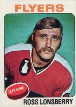 1975-76 O-Pee-Chee #110 Ross Lonsberry Front
