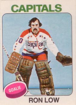 1975-76 O-Pee-Chee #25 Ron Low Front