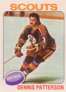 1975-76 O-Pee-Chee #51 Dennis Patterson Front