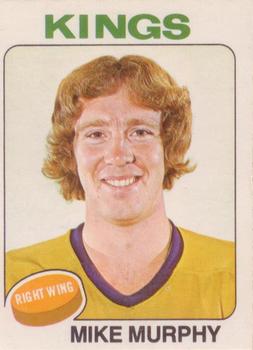 1975-76 O-Pee-Chee #52 Mike Murphy Front