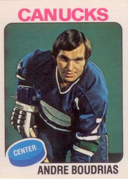 1975-76 O-Pee-Chee #60 Andre Boudrias Front