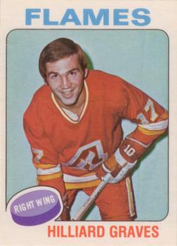 1975-76 O-Pee-Chee #62 Hilliard Graves Front