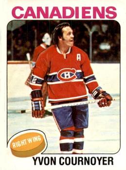 1975-76 O-Pee-Chee #70 Yvan Cournoyer Front