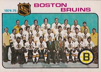 1975-76 O-Pee-Chee #81 Boston Bruins Front