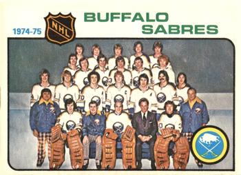 1975-76 O-Pee-Chee #83 Buffalo Sabres Front