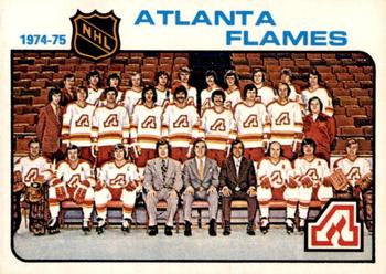 1975-76 O-Pee-Chee #85 Atlanta Flames Front