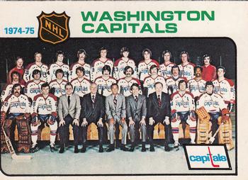 1975-76 O-Pee-Chee #98 Washington Capitals Front
