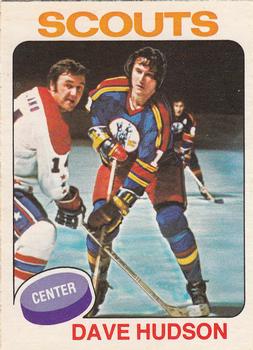 1975-76 O-Pee-Chee #122 Dave Hudson Front