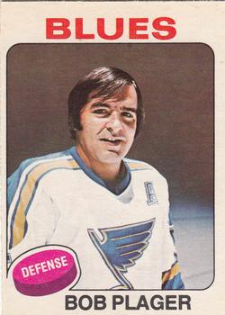 1975-76 O-Pee-Chee #131 Bob Plager Front