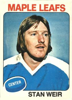 1975-76 O-Pee-Chee #132 Stan Weir Front