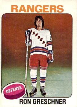 1975-76 O-Pee-Chee #146 Ron Greschner Front