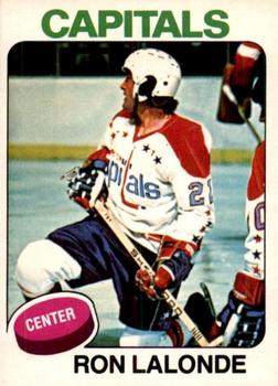 1975-76 O-Pee-Chee #152 Ron Lalonde Front