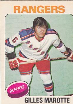 1975-76 O-Pee-Chee #164 Gilles Marotte Front