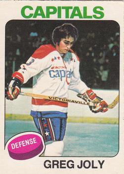 1975-76 O-Pee-Chee #170 Greg Joly Front