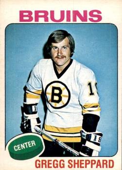 1975-76 O-Pee-Chee #235 Gregg Sheppard Front