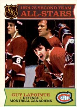 1975-76 O-Pee-Chee #293 Guy Lapointe Front