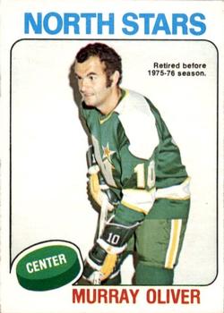 1975-76 O-Pee-Chee #335 Murray Oliver Front