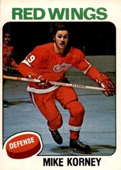 1975-76 O-Pee-Chee #342 Mike Korney Front