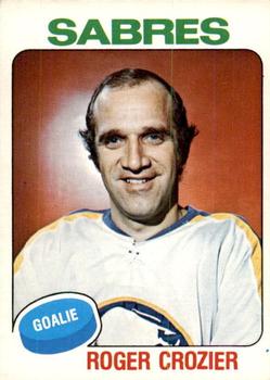 1975-76 O-Pee-Chee #350 Roger Crozier Front